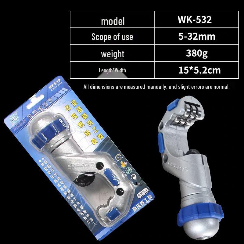 Sage Cutter Stainless Steel Corrugated Tube & Copper Pipe Cutter for Air Conditioners