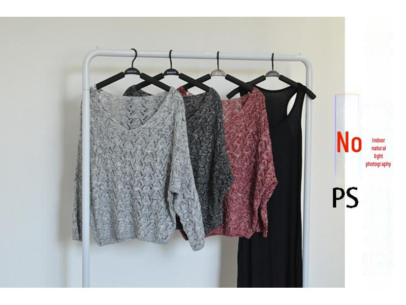 Damska dzianinowa sukienka dwuczęściowa z długim rękawem w stylu koreańskim w dużych rozmiarach