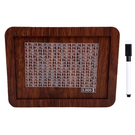 

Дерев яна скарбничка з лічильником, цільовим накопиченням та цифрами, економія грошей, скарбничка для монет, багаторазовий сейф для готівки, скарбничка для дітей та дорослих, виклик накопичення 1 Set