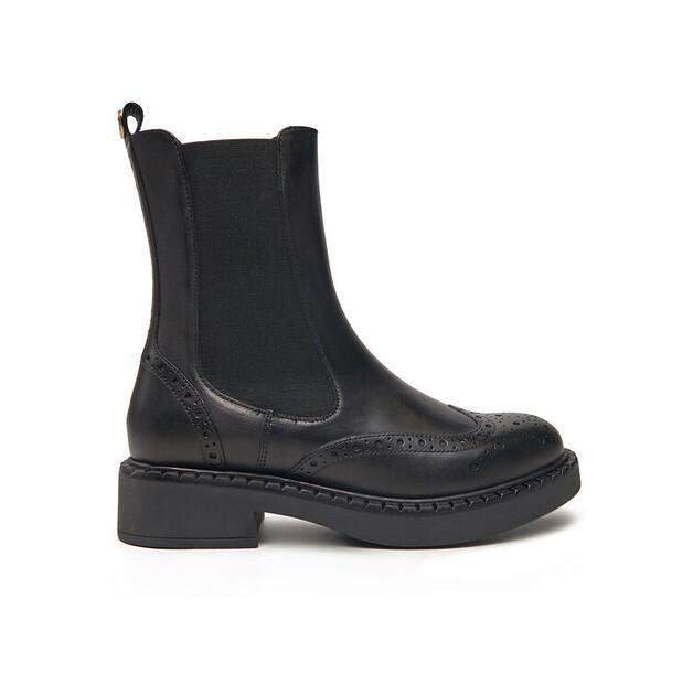 Ботинки челси TWINSET 242TGT090, черные