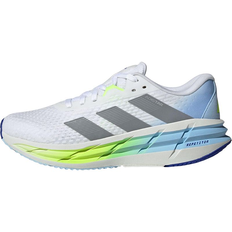 Adidas Adistar 3 Comfortable Soft Non-Slip Wear-Resistant Low-Top Casual Running Shoes Men Sneakers White JI1238