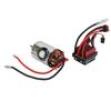 550 Brushed Motor Low Noise High Torsion High Anti Interference Bidirectional Bearing 60A Brushed with T Plug RC Car