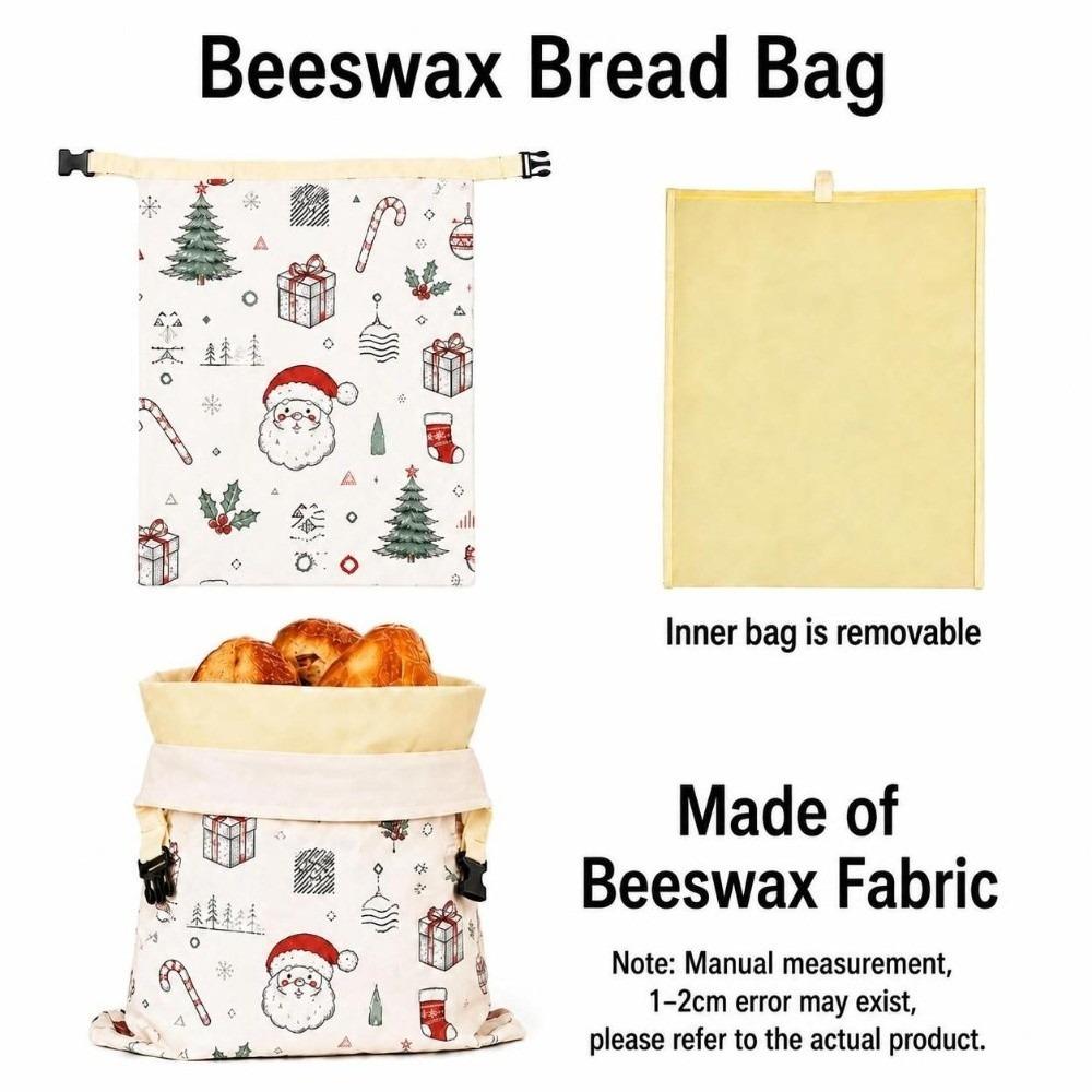 Buckle Closure Baguette Storage Bag Reusable Toast Storage Bag Baguette Toast Storage