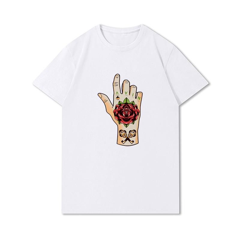 Letní grafika Pánská trička Anime Pánská trička Harajuku Topy Vintage Krátké rukávy Unisex košile nadměrné velikosti