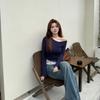 Tshirt Oversized Silk Blend With Embroidery For Spring Womens Casual Wear
