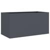 Plant Pot Anthracite 62 x 30 x 29 cm Steel