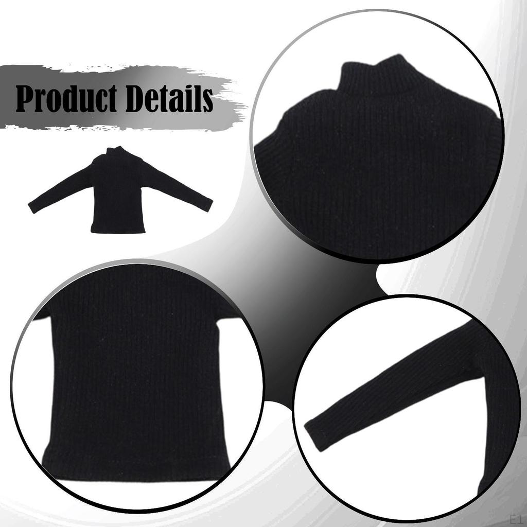 1/6 Action Figure Clothes 12 inch Male Dressing up Long Sleeved Model Trendy Doll Knitted
