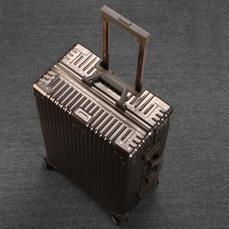 KIYERSY Business High-end Aluminum Frame Carry-on Luggage
