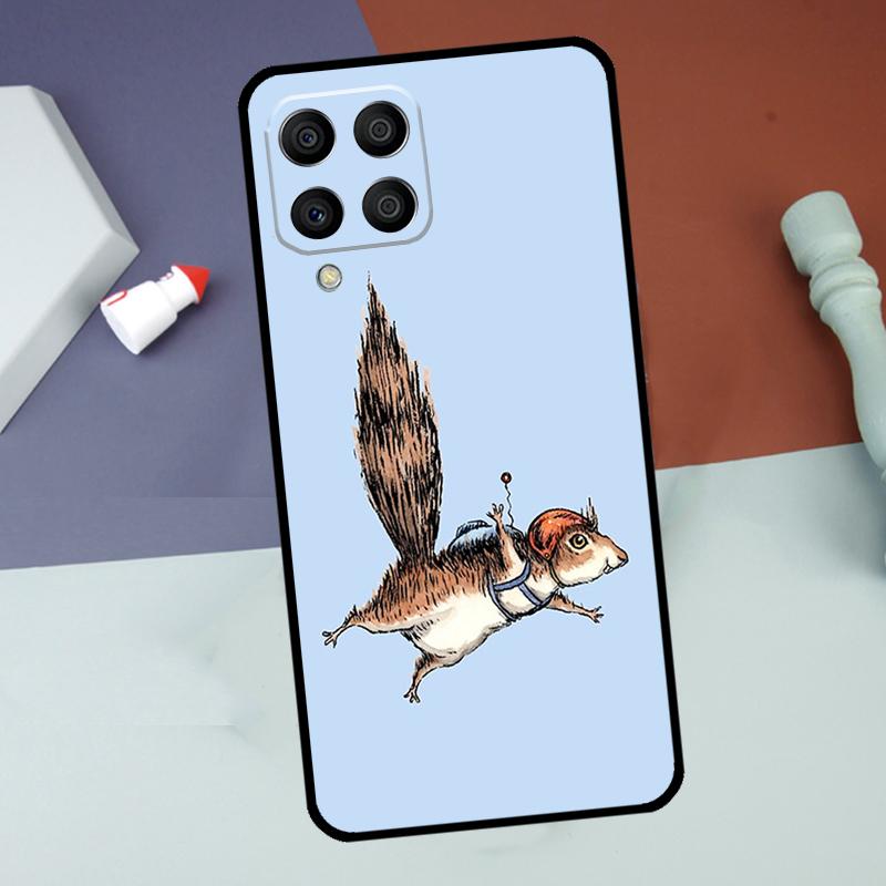 Cartoon Squirrel For Samsung Galaxy M14 M34 M54 M15 M35 M55 M13 M23 M33 M53 M31 M51 M20 M12 M52 M06 M16 Case