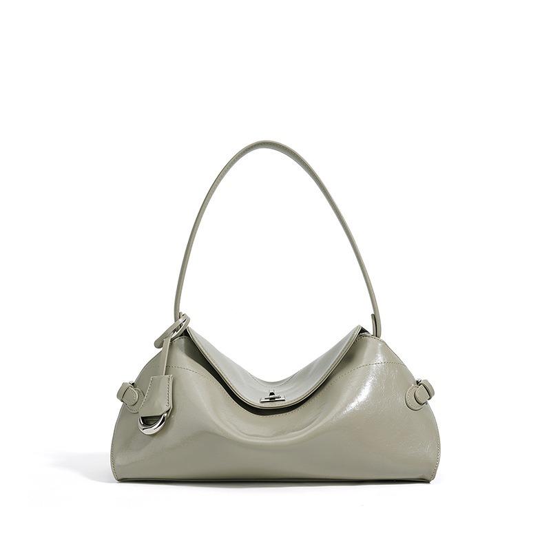 Neue Messenger-Tasche Nischen-Design Schulter-Achsel-Tasche Leder Große Kapazität Messenger Pendler Handtasche