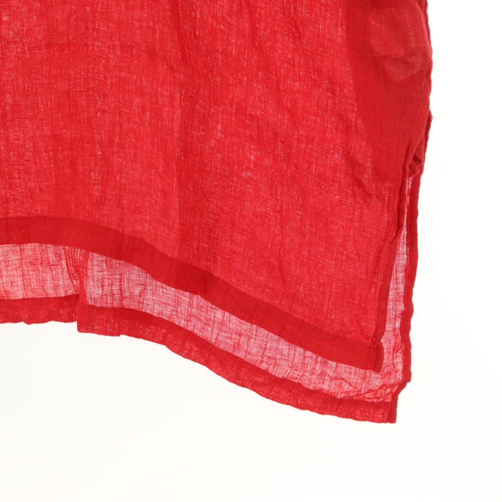 Beauty products ICHI Antiquites made in Japan Long sleeve Linen shirt Red Women Used