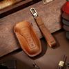 HALLMO Genuine Leather Car Key Case Cover For BYD