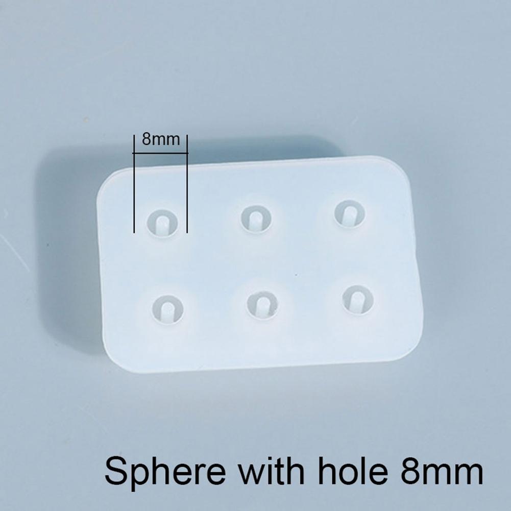 Earrings Bracelet Handmade DIY Silicone Cube Round Beads