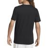 Nike Alphabet Logo Breathable Crew Neck Sports Tee Men Tops Black DX1986-010