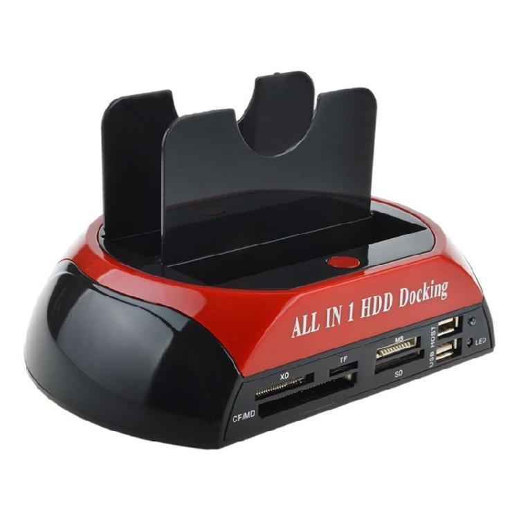 Hard Drive Docking Station USB Type C to 2.5 3.5in SATA IDE Dual Slots External