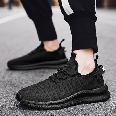 22 Frühling Plateau-Sportschuhe, leichte und atmungsaktive Fly-Knit-Laufschuhe, Sportschuhe für Schüler