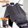 Fleece-Lined Waterproof Winter Motorcycle Windshield Cover