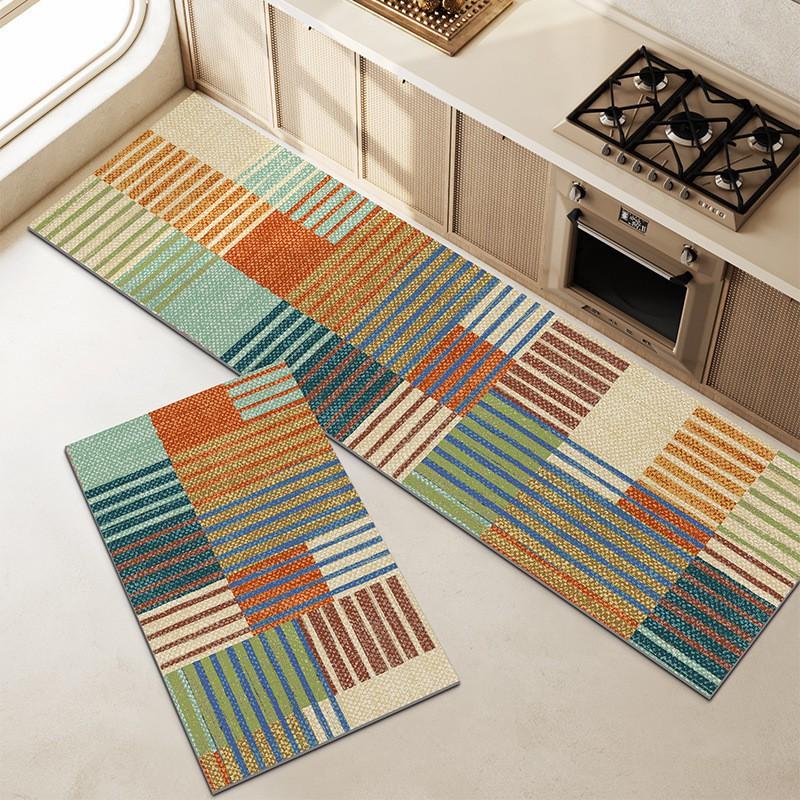 Silica Diatomite Kitchen Mat Absorbent Non-Slip Floor Rug Dining Bathroom Modern Minimalist