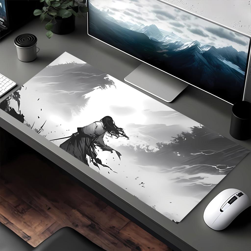 Super beautiful Japanese style Mouse pad large Mouse pad Samurai Mouse pad DESMAT full size model