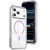 Compatible with iPhone 18 Pro Max Magnetic Phone Case, Dual-color Transparent iPhone 17 Drop-resistant and Non-yellowing Soft Case