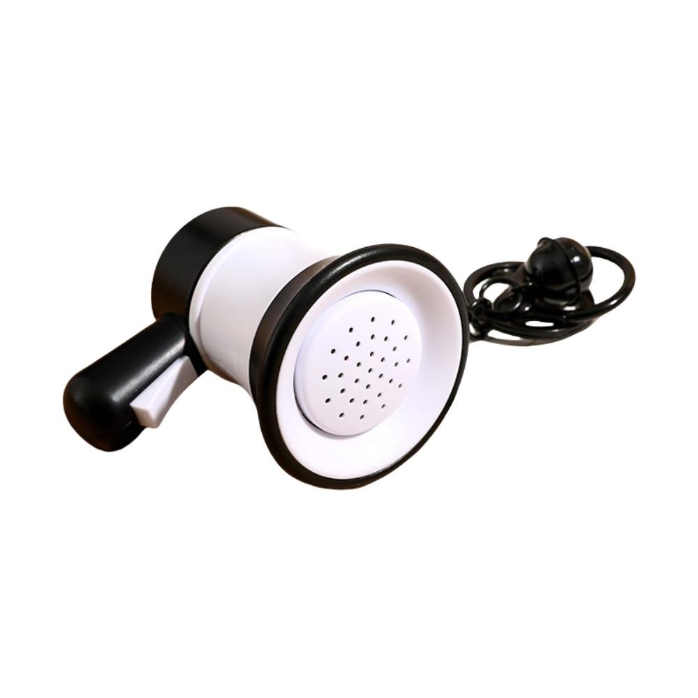 

Recording Music Trumpet Key Chain Loudspeaker Handheld Speakers Toy Friend Gift чорний