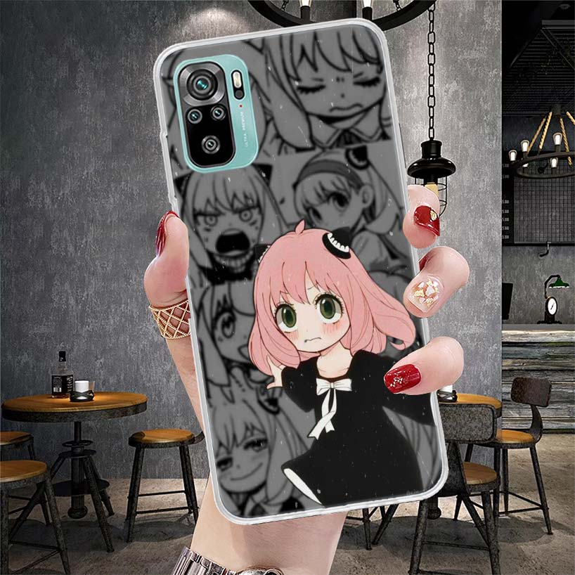 Anime Spy Family Soft Phone Case For Xiaomi Redmi Note 15 14 14S 13 12 Pro Plus 12S 11 11S 11E 10 10S 11T 5G Fundas Coque Redmi