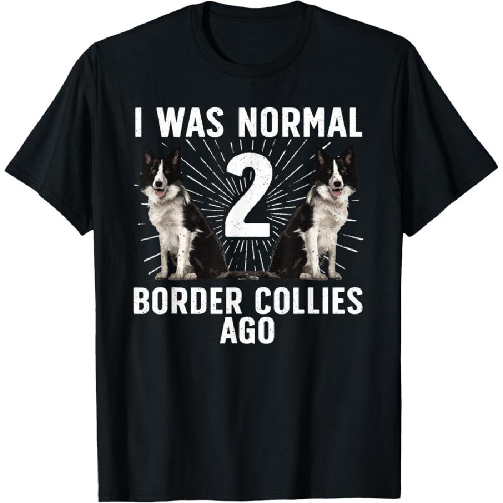 

Border Collie Art For Men Women Kids Border Collie Lover T-Shirt(7) S