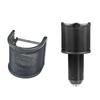 1 Peça Escudo de Mão para Microfone Filtro Pop Camadas Duplas Aprimorado Malha Metálica Camada de Espuma Etamina Capa Protetora de Vento para Microfone