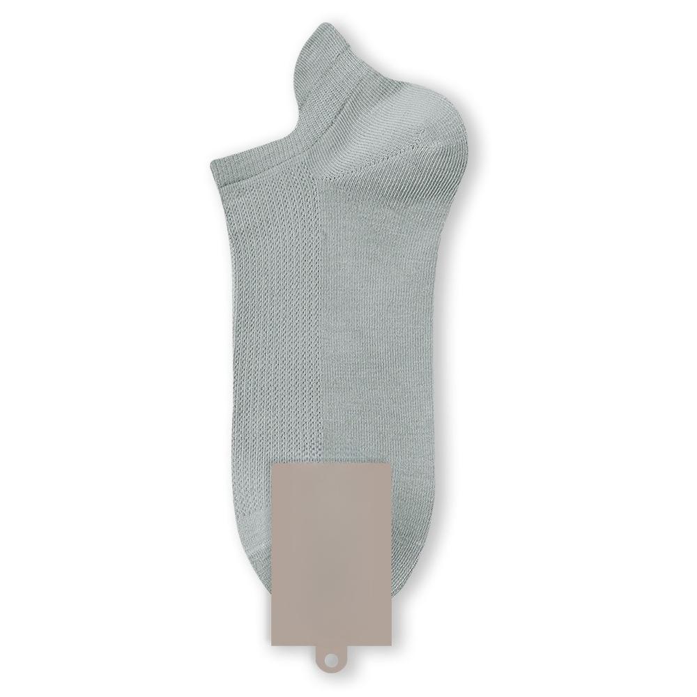 Men's Summer Thin Cotton Mesh Boneless Deodorant Sweat Absorbing Breathable Heel Socks