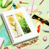 30 Sheets Retro Journal Style Paper Bookmarks - High Value Reading Accessories