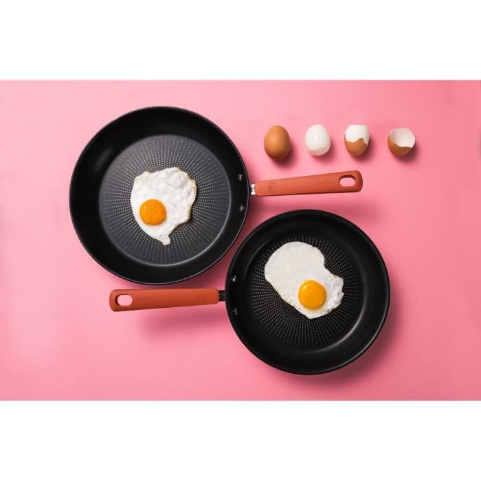 TEFAL G721SD74 Batterie de cuisine 13 pièces, Induction, Acier inoxydable + revêtement antiadhésif, Poêle, Casserole, Opti'Space