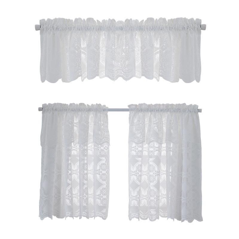Lace Curtains, Kitchen Curtains, Coffee Curtains, Short Curtains, Japanese Small Curtains, Rod Curtains