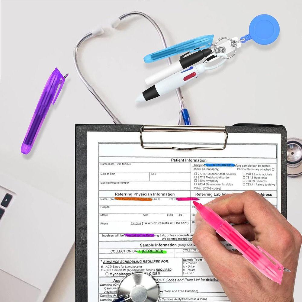 DIY Nurse Pen Set Retractable Ball Pen NEW Permanent Marker  Gift