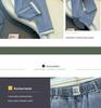 Women's Light Blue Plush Elastic Waist Wide-Leg Jeans, 2025 Spring/Autumn, Thickened, 9/10 Straight Leg.