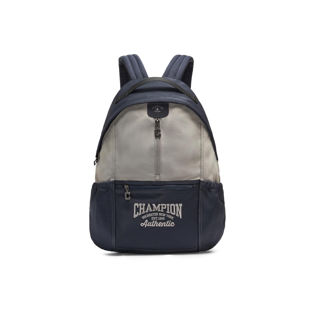 Champion Lighten Zips Backpack SS26 Unisex Backpack Black Aurora-Red Dark-Denim U6AACPU01