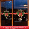Christmas Static Cling Window Stickers for Glass Doors and Shop Displays