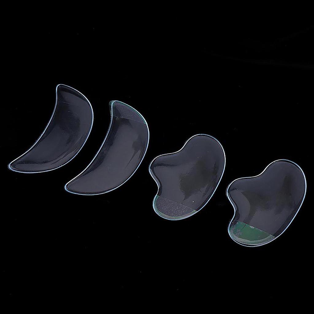 Silicone Face Lifting Sticker Wrinkles Compressing Patches for Forehead Face 4pcs