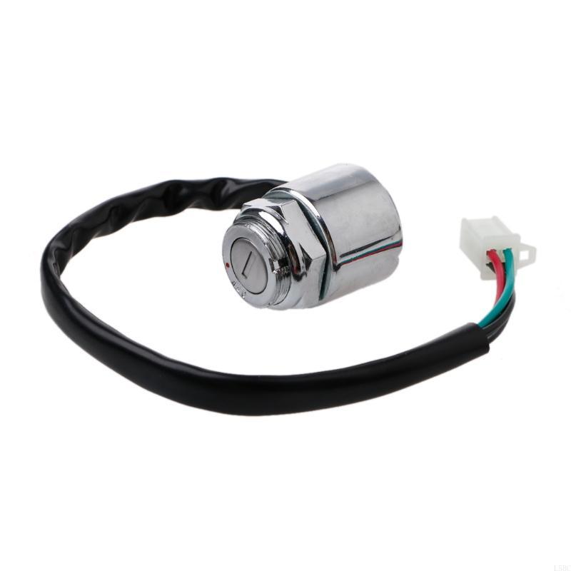 L5BC ATV Motorcycle Dual Sport Dirt Quad 4 Wires Ignition for Key Button