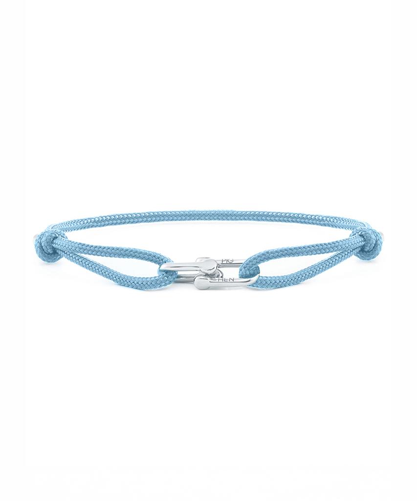 Pig&Hen Dunting Dean Bracelet - Summer Blue X Silver