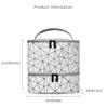 Portable Double-layer Nail Polish Storage Bag Organizer Travel Essential Oil Storage Box Multi-function Storage Bag