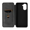 For OnePlus Ace 5 Racing 5G/Nord CE5 5G Case Carbon Fiber Texture Drop-Proof PU Leather Phone Cover