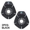 OOYR4 2Pcs Car Wiper Hole Protective Cover Wiper Arm Bottom Dust Pads For BMW X1 X3 E39 E46 E30 E36 E87 E60 E90 F26 G02 E70 F15 E53