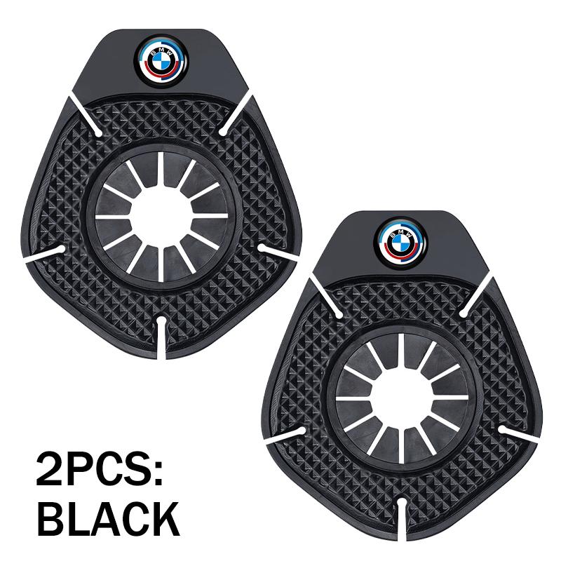 OOYR4 2Pcs Car Wiper Hole Protective Cover Wiper Arm Bottom Dust Pads For BMW X1 X3 E39 E46 E30 E36 E87 E60 E90 F26 G02 E70 F15 E53