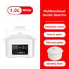 1-2 Person Household Ceramic Water Insulated Stew Pot Multifunctional Fully Automatic Soup Making Electric Stew Pot