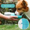 Portable Dog Water Bottle Leak Proof Non-Spill 100ml Pet Drinking Cup for Small Medium Dogs Outdoor Hiking Travel