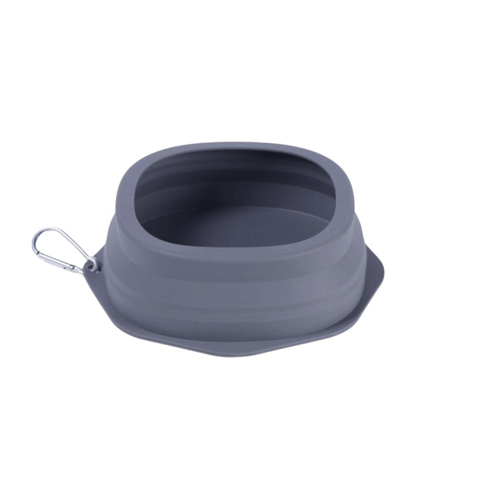 Prevent Overflow Collapsible Pet Bowl Portable Pet Feeding Bowl Pet Food Dish  Pet Feeding Supplies