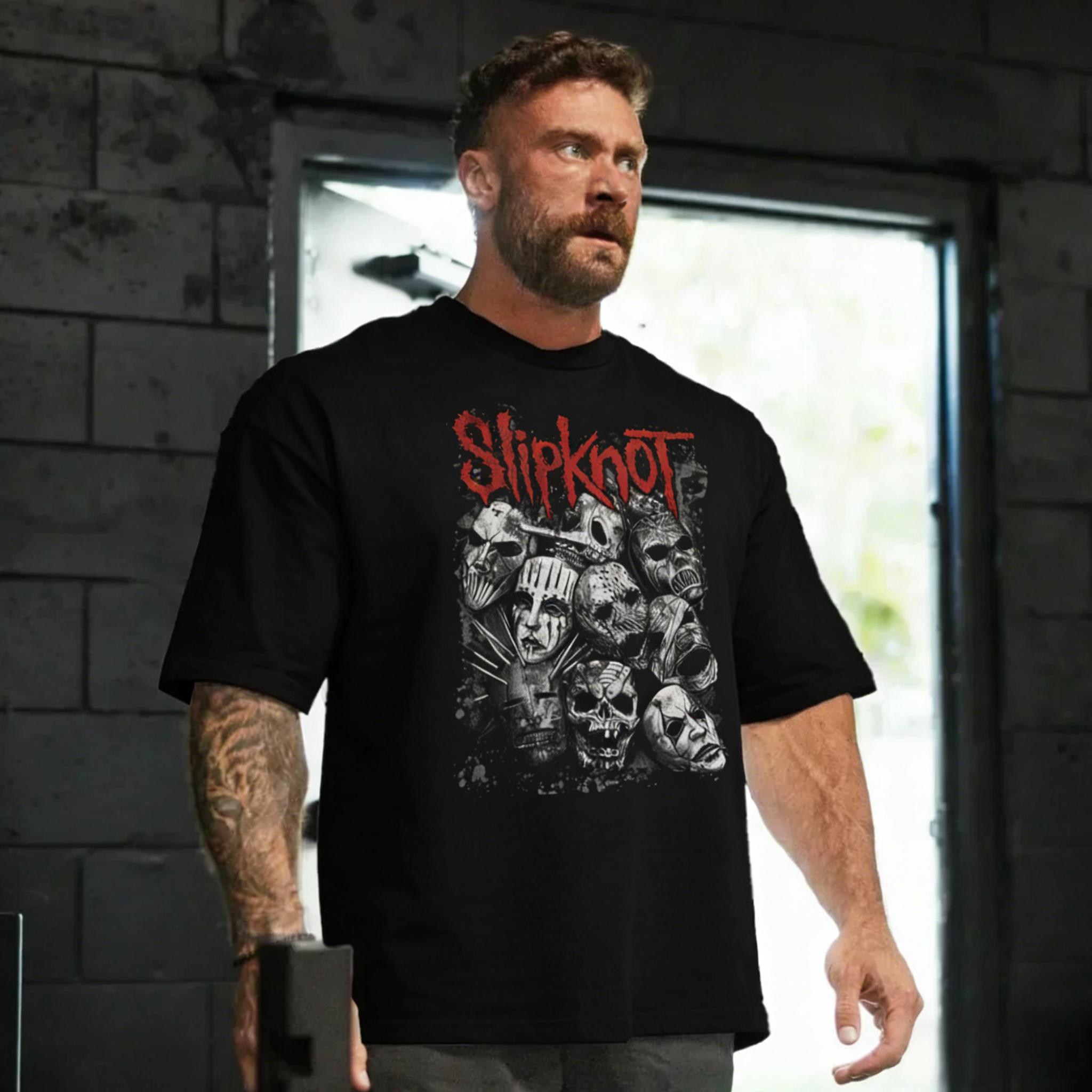 

Vintage Slipknots Prepare for Hell Tour Black Women T-shirt Heavy Metal Rock Band Men Women Hip Hop Aesthetic Graphic Tshirt ... S разноцветный