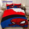 Spider-Man Superhero Series Bedroom Three-Piece Duvet Cover Bedding Set (1*Duvet Cover + 2*Pillowcase, Without Core)