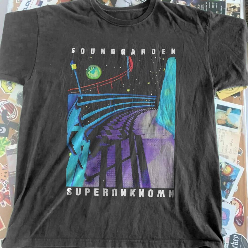 NEU! Soundgarden Superunknown T-Shirt Basic Style 90er Grunge Rock Band Album