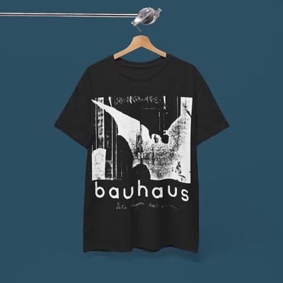 Bauhaus Band T-Shirt - Goth Post Punk Rock - Asylum Party The Cure Siouxsie And The Banshees